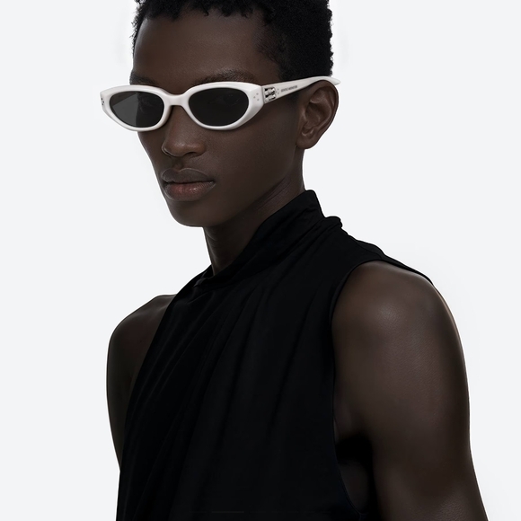 White and Black Sunglasses - Picture 2 of 7